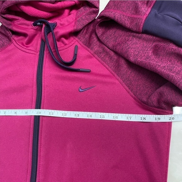 Nike Therma-Fit Zip Up Jacket Magenta Medium - Picture 12 of 16